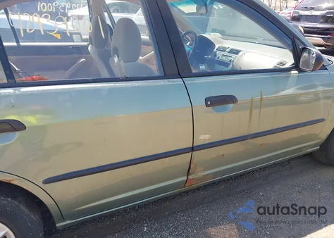 2004 Honda Civic Dx Vp from USA, damaged, VIN 1HGES16374L006665